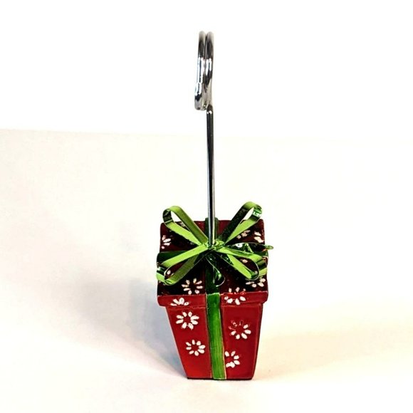 Picture Photo Place Card Holder Christmas Present Décor - Picture 3 of 4